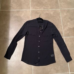 Aritzia Babaton silk button down - XS